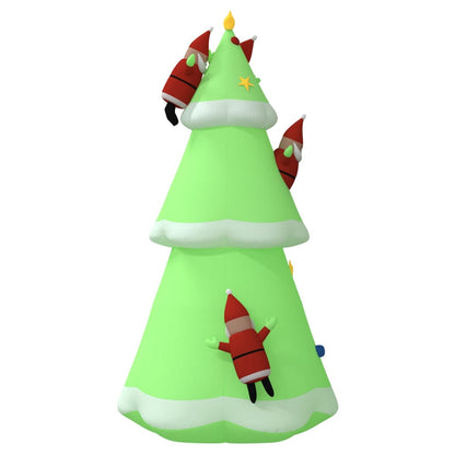 Inflatable Christmas Tree with LEDs - 240×240×500cm