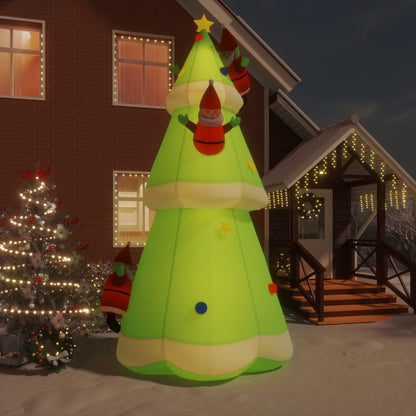 Inflatable Christmas Tree with LEDs - 240×240×500cm