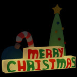 Inflatable Merry Christmas Decoration LED