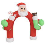 Christmas Inflatable Arch Gate LED