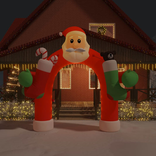 Christmas Inflatable Arch Gate LED
