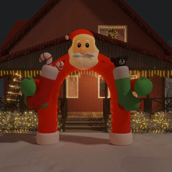 Christmas Inflatable Arch Gate LED