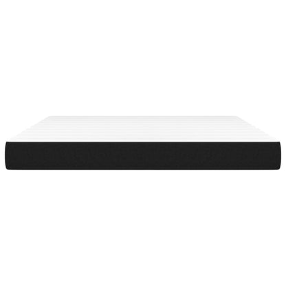 Black Queen Pocket Spring Mattress Medium Firm Fabric Foam Support