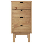 Modern Drawer Cabinet OTTA Solid Wood Pine