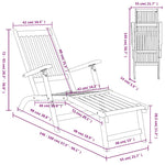Functional Outdoor Deck Chairs with Footrests Living Space Upgrade Evening