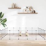 20-Panel Pet Playpen Steel Cage Door | HomeAndLiving