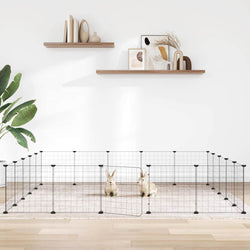 20-Panel Pet Playpen Steel Cage Door | HomeAndLiving