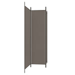 3-Panel Room Divider Anthracite Fabric