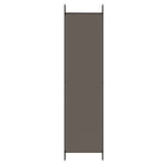 3-Panel Room Divider Anthracite Fabric