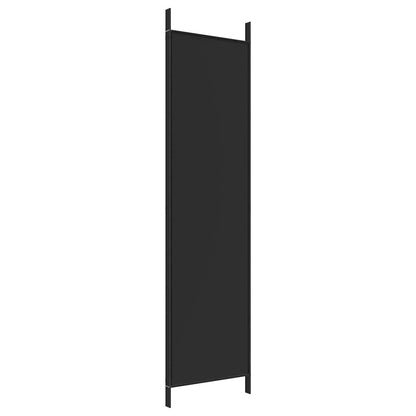3-Panel Room Divider Black 150x200cm | HomeAndLiving