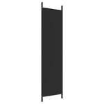 3-Panel Room Divider Black 150x200cm | HomeAndLiving