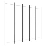 5-Panel Fabric Room Divider 250x200cm | HomeAndLiving