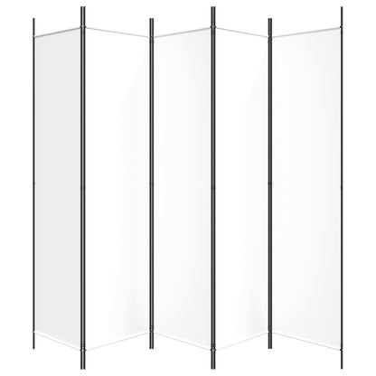 5-Panel Fabric Room Divider 250x200cm | HomeAndLiving