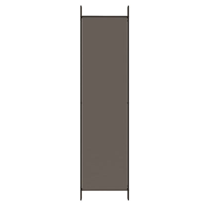 5-Panel Room Divider Fabric Folding Screen | HomeAndLiving
