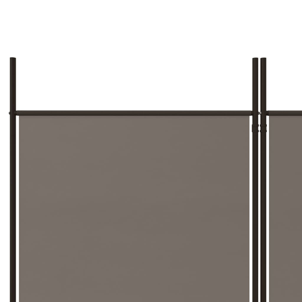 5-Panel Room Divider Fabric Folding Screen | HomeAndLiving