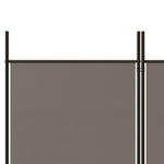 5-Panel Room Divider Fabric Folding Screen | HomeAndLiving