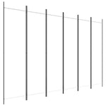 6-Panel Fabric Room Divider 300x200cm | HomeAndLiving