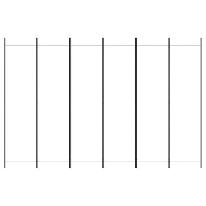 6-Panel Fabric Room Divider 300x200cm | HomeAndLiving