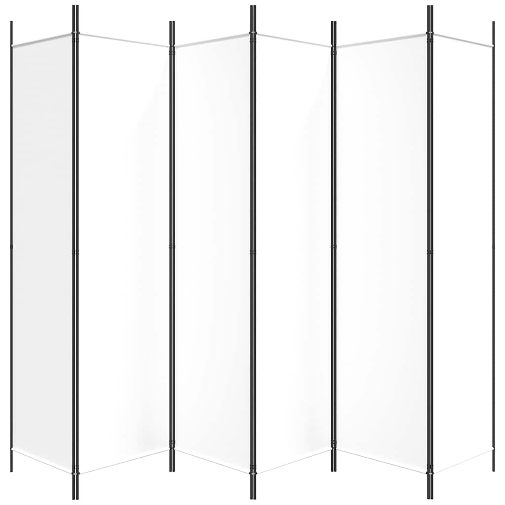 6-Panel Fabric Room Divider 300x200cm | HomeAndLiving