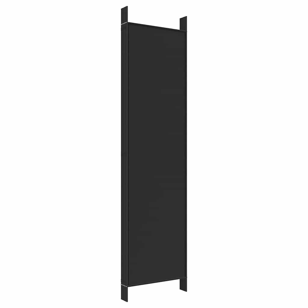 6-Panel Room Divider Black 300x200cm | HomeAndLiving