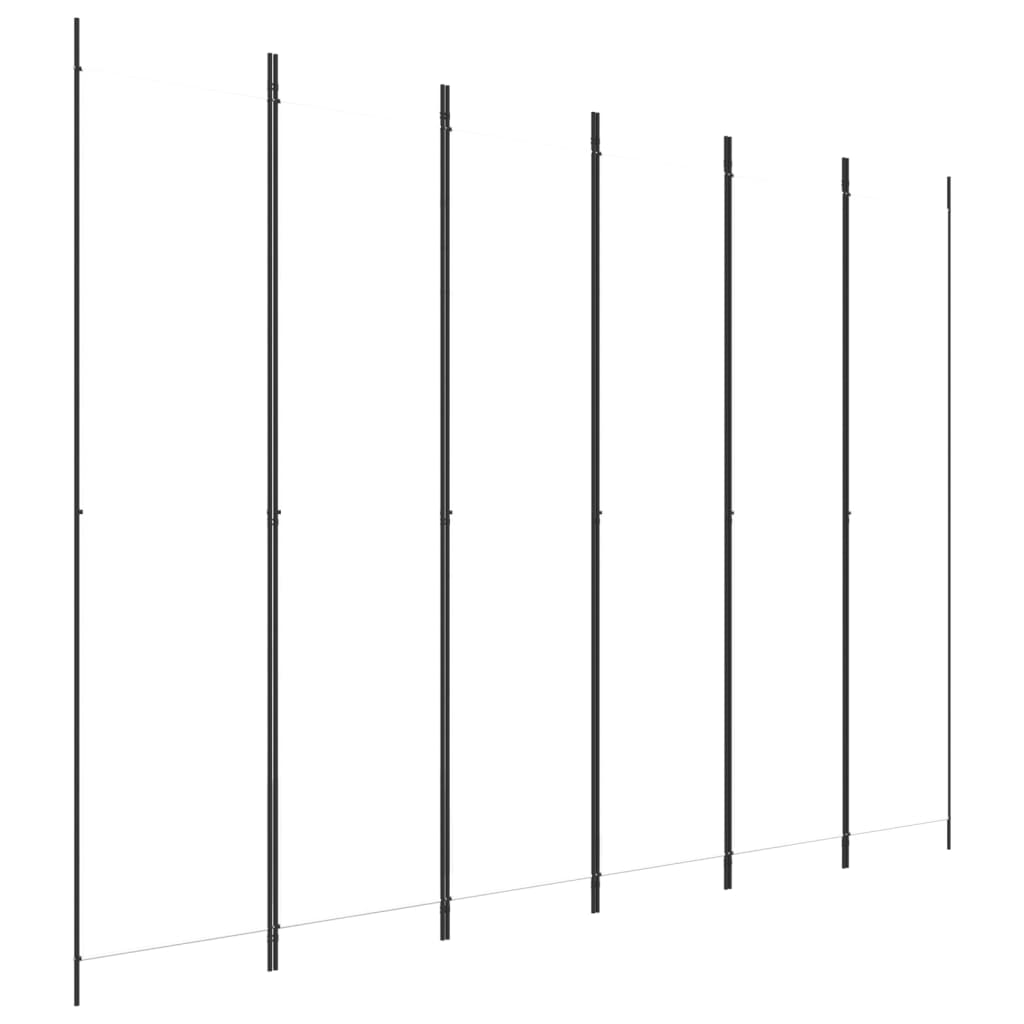 6-Panel Room Divider White 300x220cm | HomeAndLiving