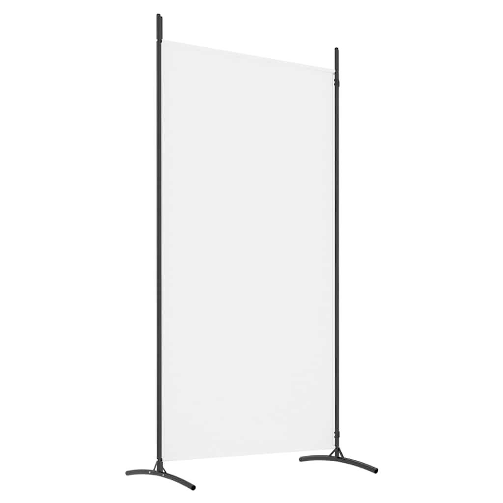 2-Panel Fabric Room Divider White 175x180cm | HomeAndLiving