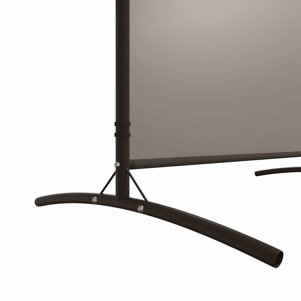 5-Panel Room Divider Anthracite 433cm Fabric | HomeAndLiving
