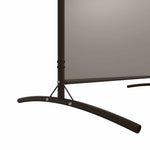 5-Panel Room Divider Anthracite 433cm Fabric | HomeAndLiving