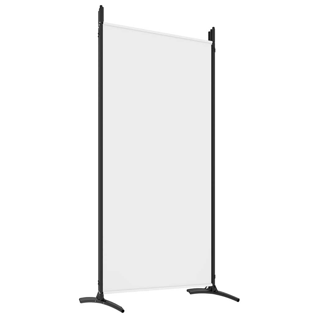 6 Panel Room Divider 520cm Fabric White | HomeAndLiving