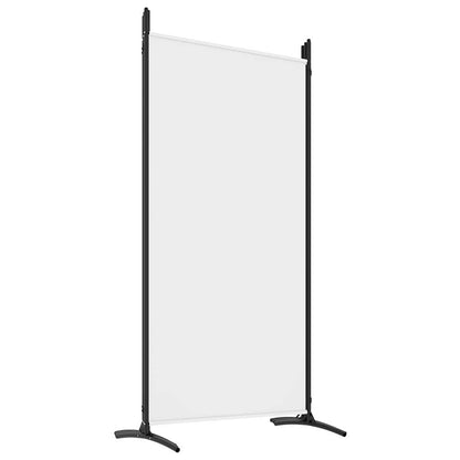 6 Panel Room Divider 520cm Fabric White | HomeAndLiving