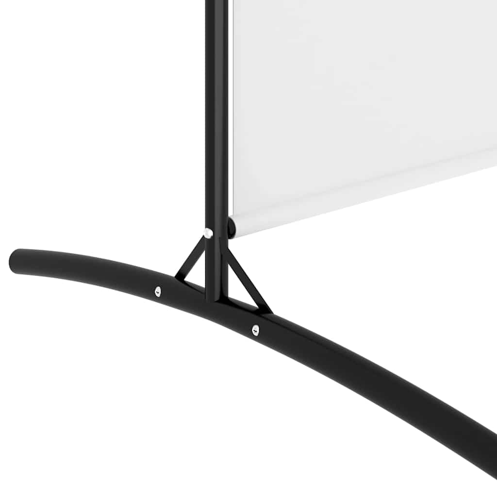 6 Panel Room Divider 520cm Fabric White | HomeAndLiving