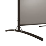3-Panel Room Divider 525cm Anthracite Fabric | HomeAndLiving