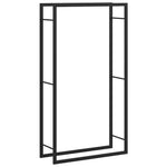 Steel Firewood Rack 154cm Matt Black | HomeAndLiving