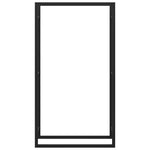 Steel Firewood Rack 154cm Matt Black | HomeAndLiving