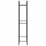 Steel Firewood Rack 154cm Matt Black | HomeAndLiving