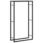 Steel Firewood Rack 154cm Matt Black | HomeAndLiving
