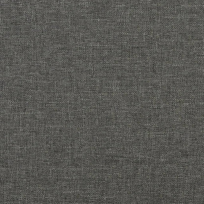 King Single Box Spring Bed Frame Dark Grey | HomeAndLiving