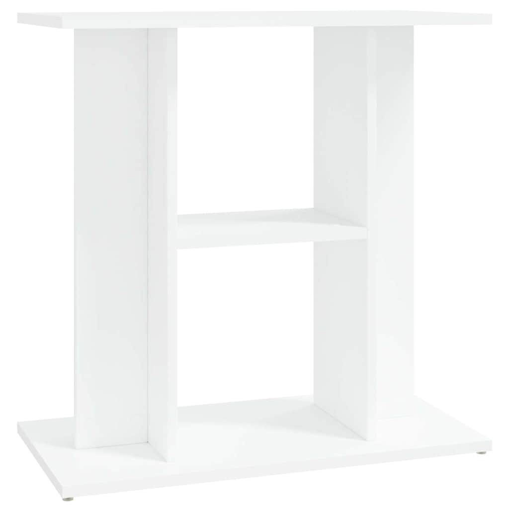 Aquarium Stand 60x30x60cm White Engineered Wood | HomeAndLiving