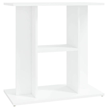 Aquarium Stand 60x30x60cm White Engineered Wood | HomeAndLiving