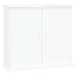 Aquarium Stand White 81cm Engineered Wood | HomeAndLiving