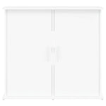 Aquarium Stand White 81cm Engineered Wood | HomeAndLiving