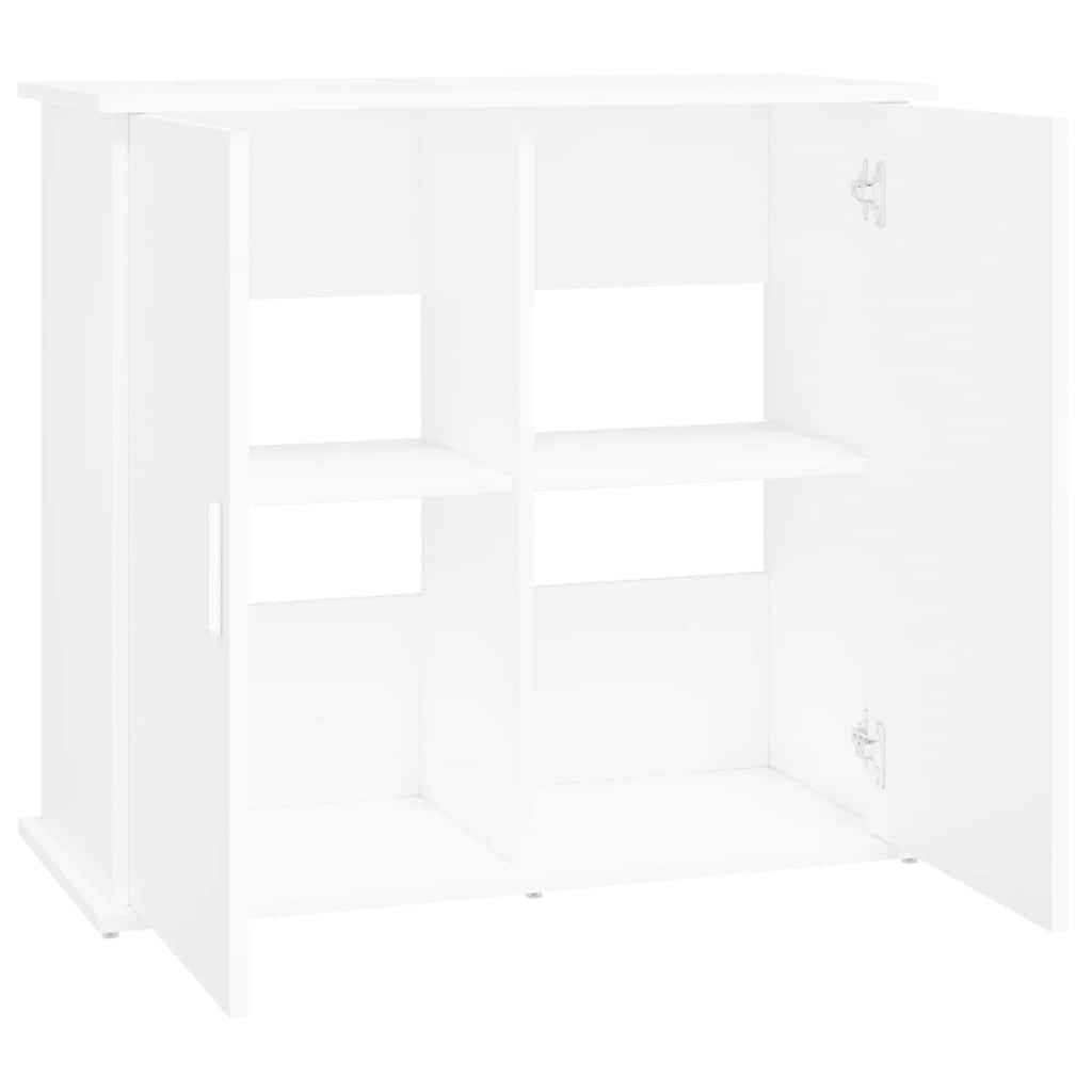 Aquarium Stand White 81cm Engineered Wood | HomeAndLiving