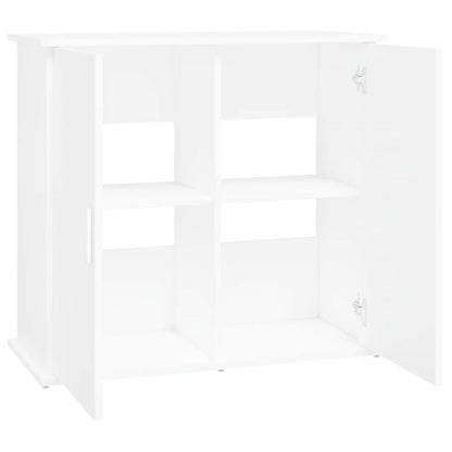 Aquarium Stand White 81cm Engineered Wood | HomeAndLiving