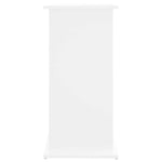 Aquarium Stand White 81cm Engineered Wood | HomeAndLiving