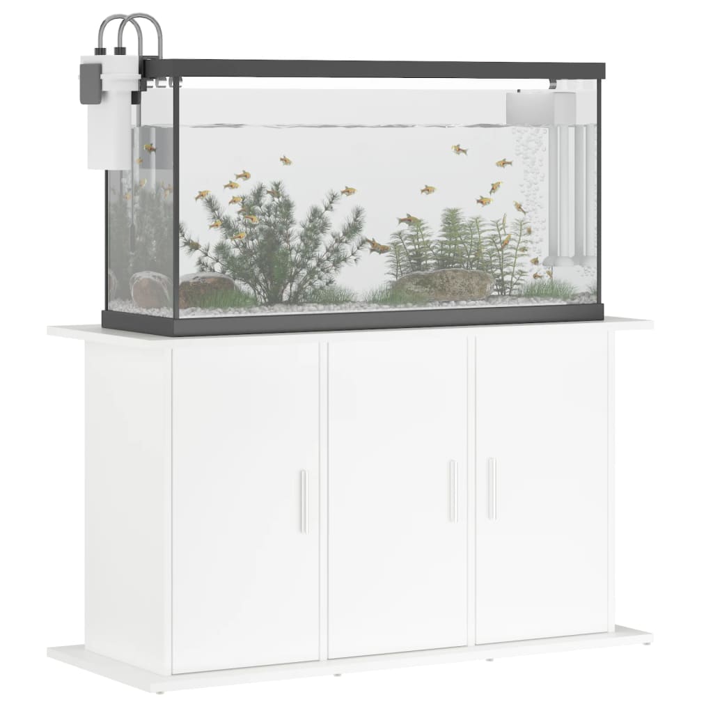 Aquarium Stand White 6-Door Storage Cabinet | HomeAndLiving