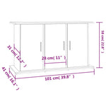 Aquarium Stand White 6-Door Storage Cabinet | HomeAndLiving