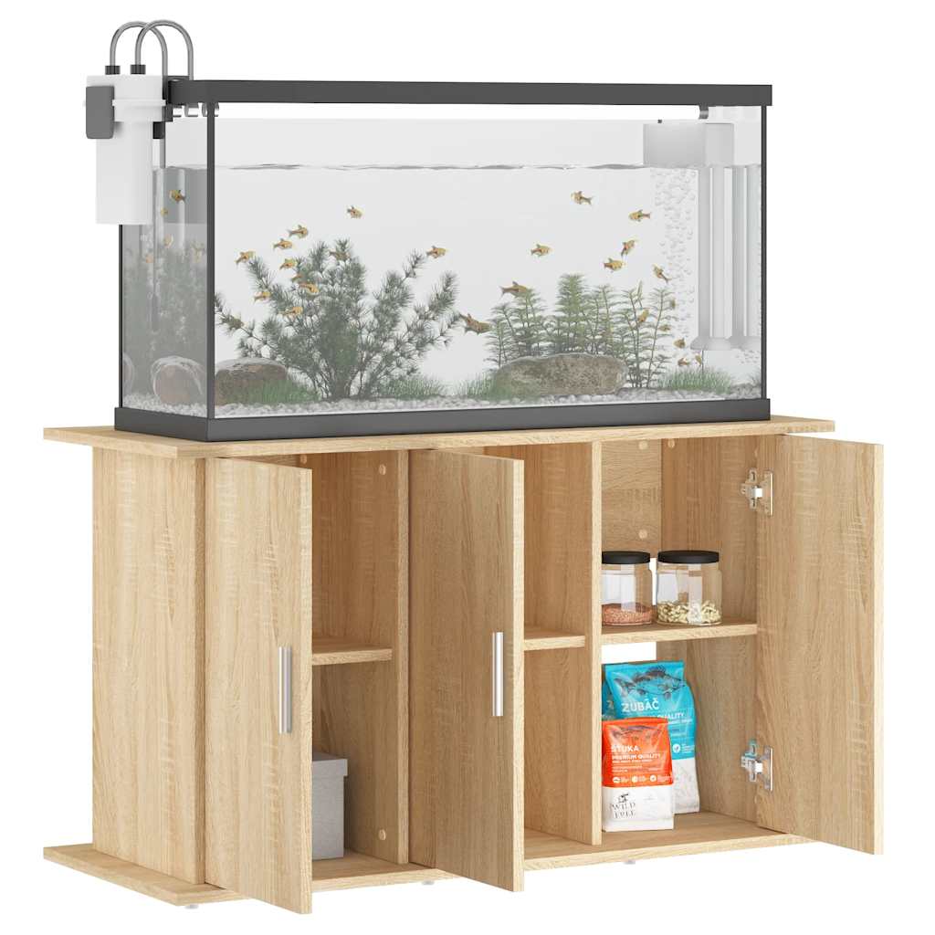 Aquarium Stand Sonoma Oak 101cm Engineered Wood | HomeAndLiving