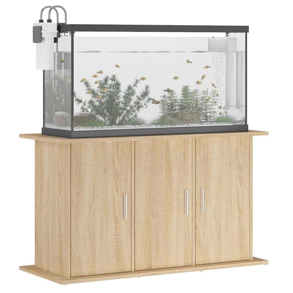 Aquarium Stand Sonoma Oak 101cm Engineered Wood | HomeAndLiving