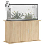 Aquarium Stand Sonoma Oak 101cm Engineered Wood | HomeAndLiving