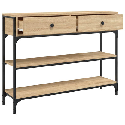 Console Table Sonoma Oak 100cm Hallway Entry | HomeAndLiving